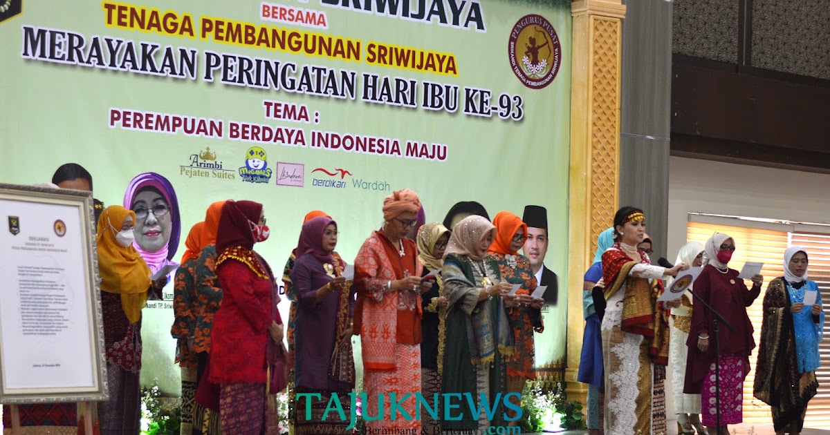 Srikandi TP Sriwijaya, "Sambut Hari Ibu Tampilkan Perempuan Indonesia Tangguh"